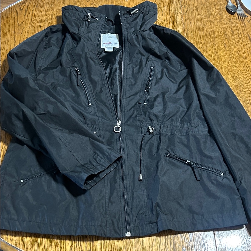 WEATHER TAMER  XL Jacket in Black no hood!!